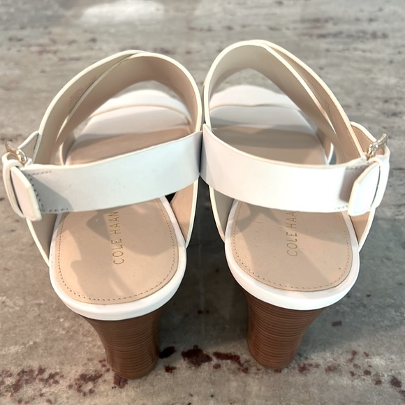 NWOT COLE HAAN Leather Wedges - Picture 4 of 9